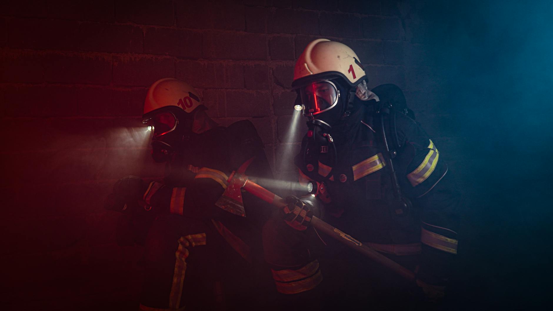 Firefighters Rescue Doves Using Oxygen Masks in Moscow Region