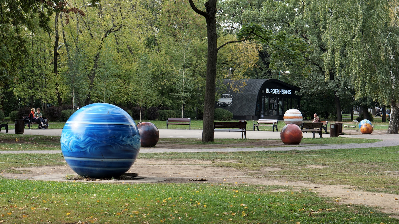 New Rubber Head Art Installations Unveiled in Krasnodar Park